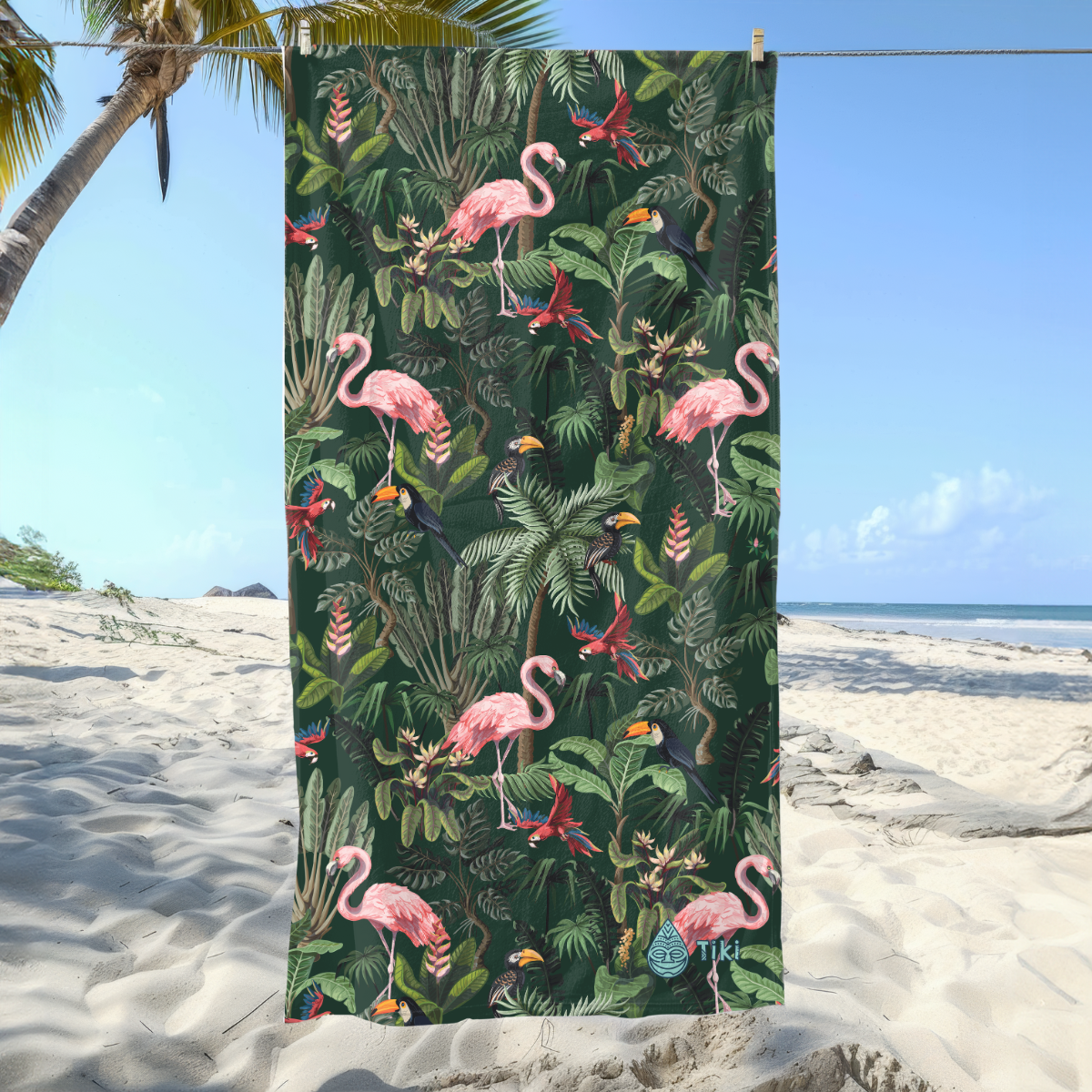 Serviette Tiki Microfibre Grande
