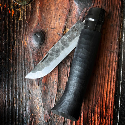 Couteau Opinel #8 Forgé Ébène-Ebony
 - Plein air Entrepôt
