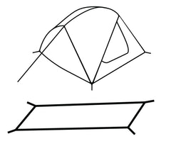 Toile de sol Hotcore pour Tente Mantis 2 - Plein Air Entrepôt