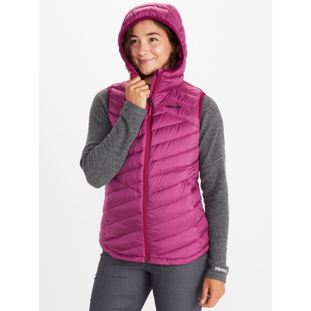 Marmot Hooded Vest Highlander Hoody Down Women Plein air Entrepot Plein Air Entrepot