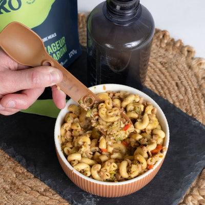 Repas Treko Macaroni Voyageur - Plein air Entrepôt