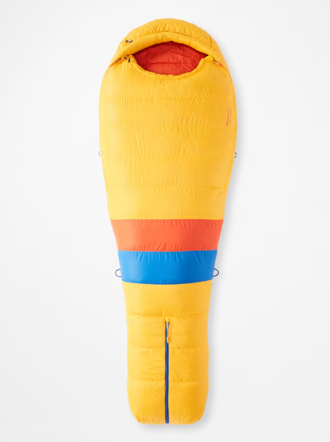 Marmot Sleeping Bag Never Summer 0°F/-18°C Sample Plein air