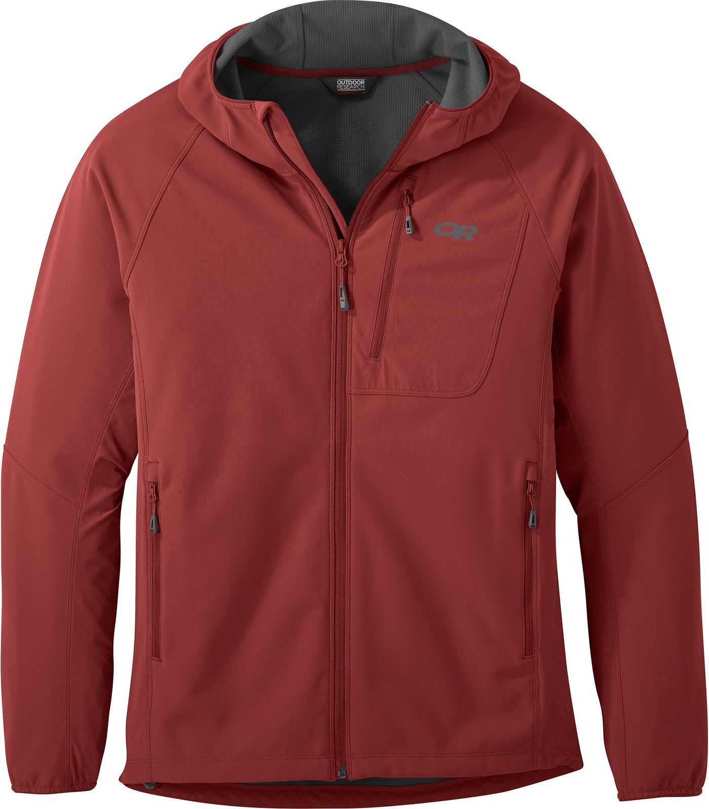 Softshell Outdoor Research Ferrosi Grid à capuchon Hommes