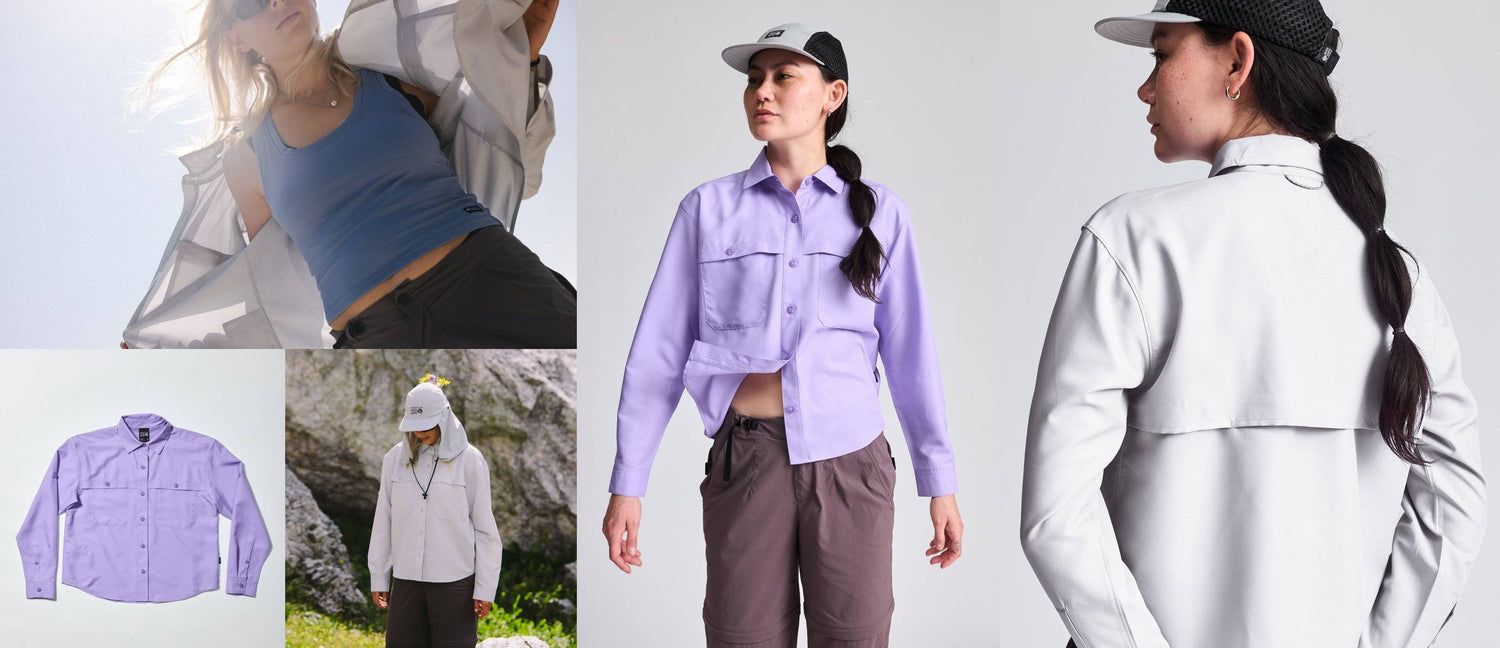 Chemise rafraîchissante Mountain Hardwear manches longues Sun Drift Femmes - Plein air Entrepôt