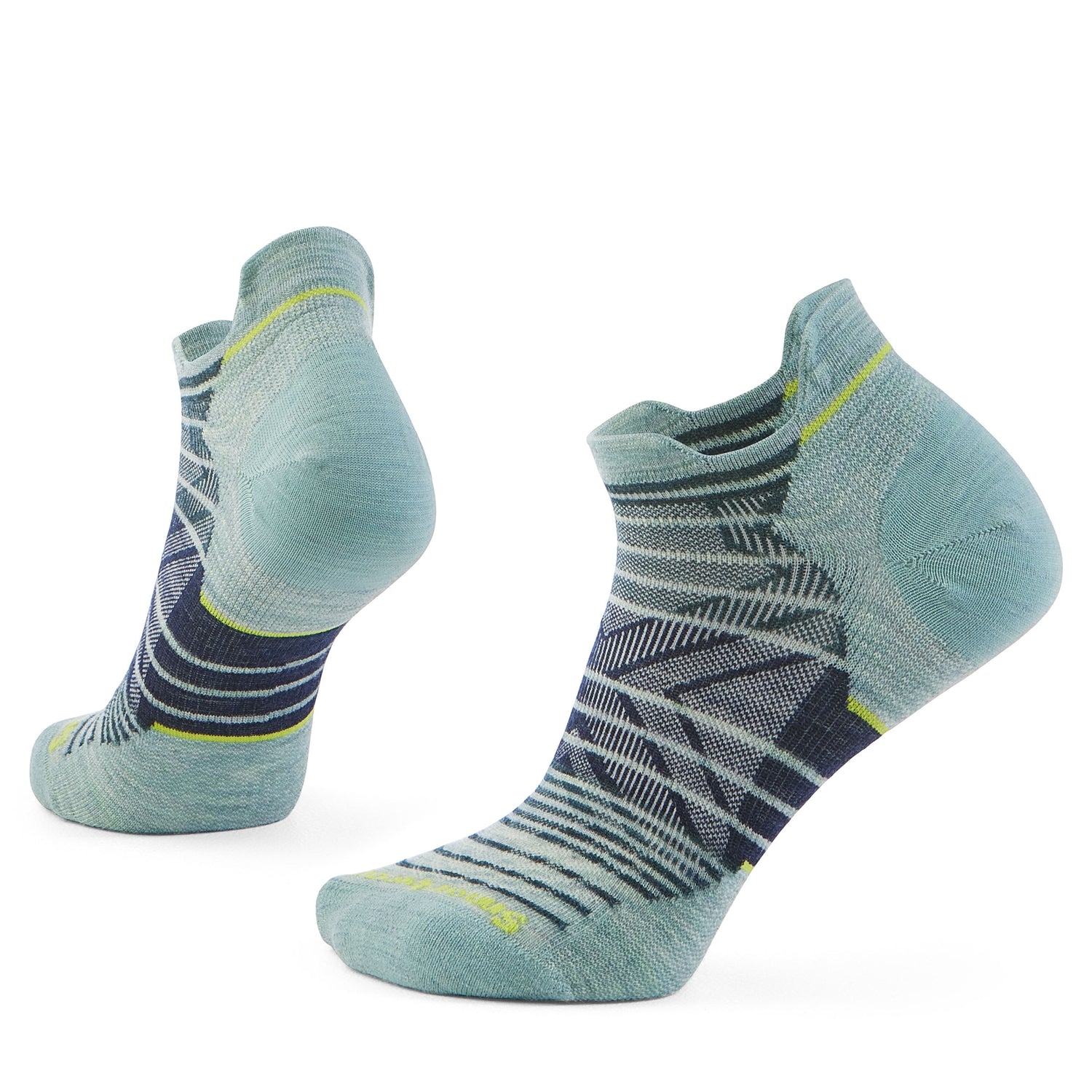 Bas Smartwool Run Zero Cushion Low Ankle Stripe Femmes - Plein air Entrepôt
