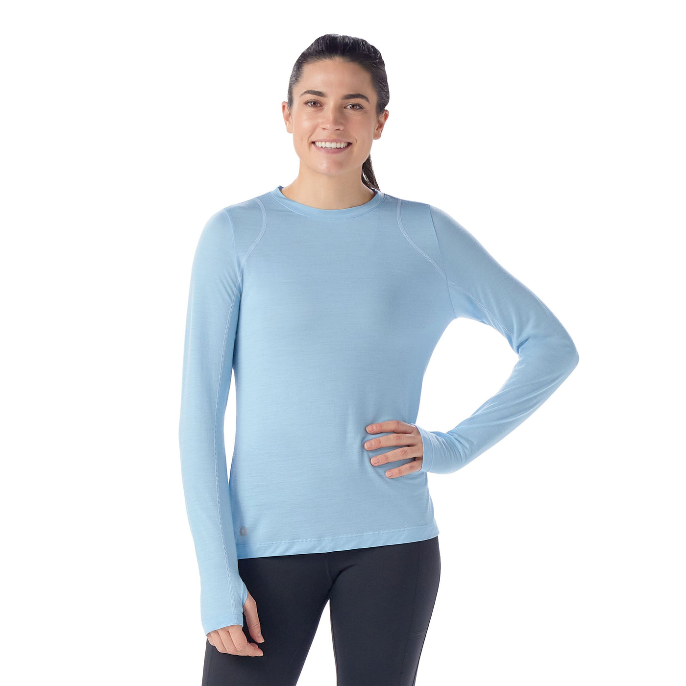 Smartwool Shirt Active Long Sleeve Crew Neck Women