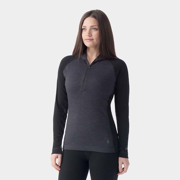 Couche de Base Smartwool Classic Thermal Merino 1/2 Zip Hoodie Femmes