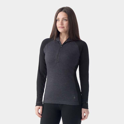 Couche de Base Smartwool Classic Thermal Merino 1/2 Zip Hoodie Femmes