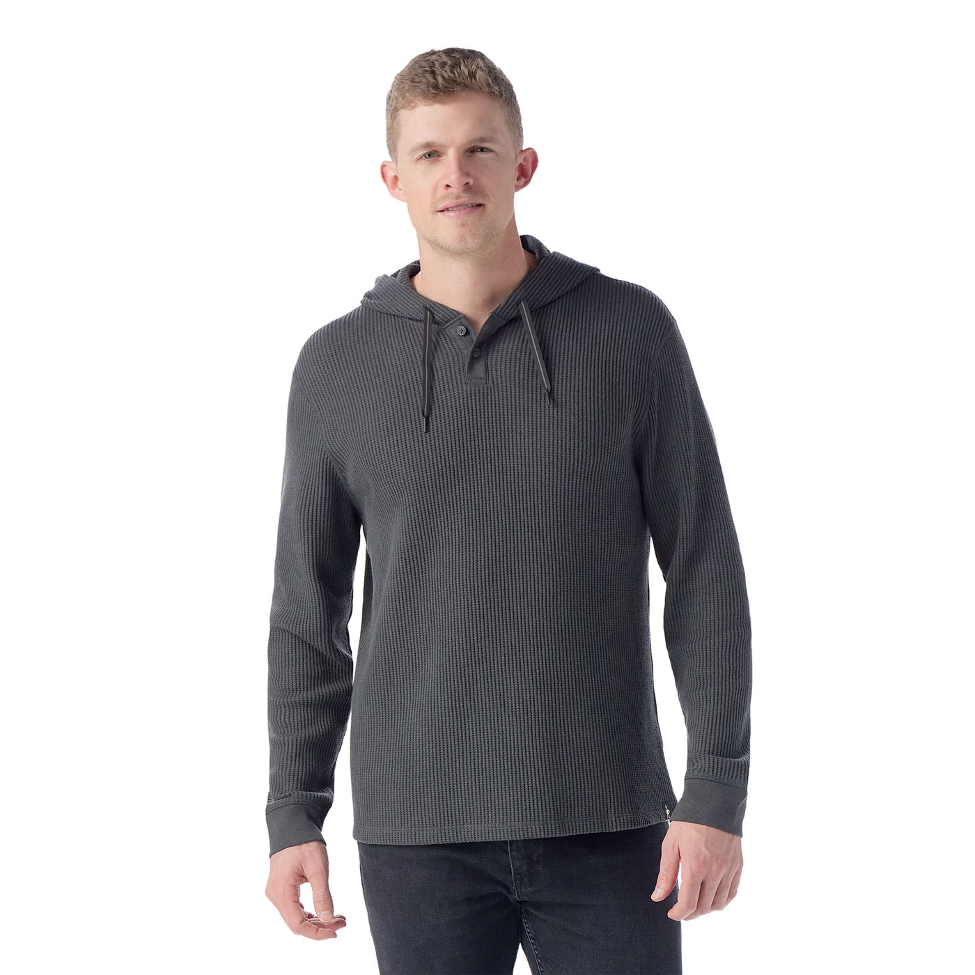 Chandail à capuchon Smartwool Waffle Henley Hommes - Plein Air Entrepôt