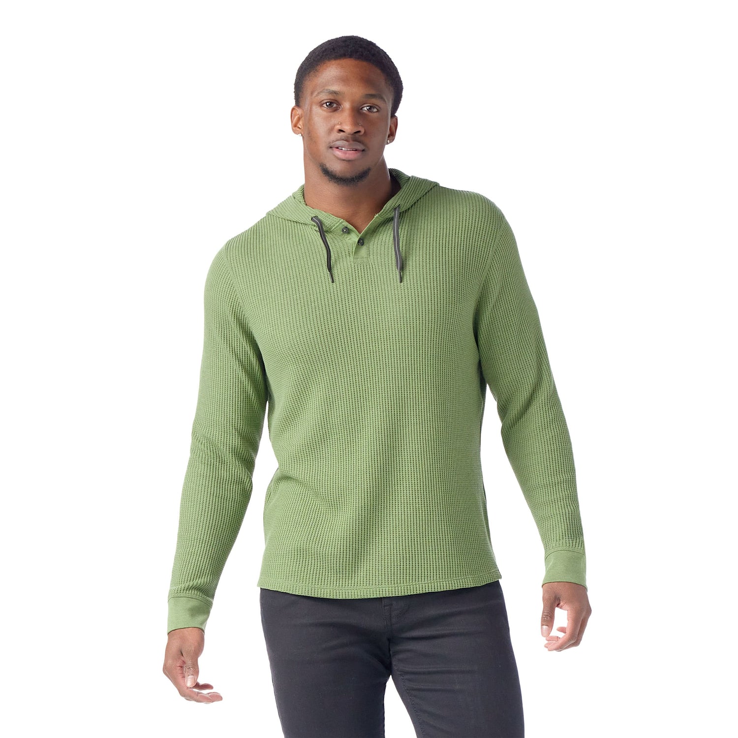 Chandail à capuchon Smartwool Waffle Henley Hommes - Plein Air Entrepôt