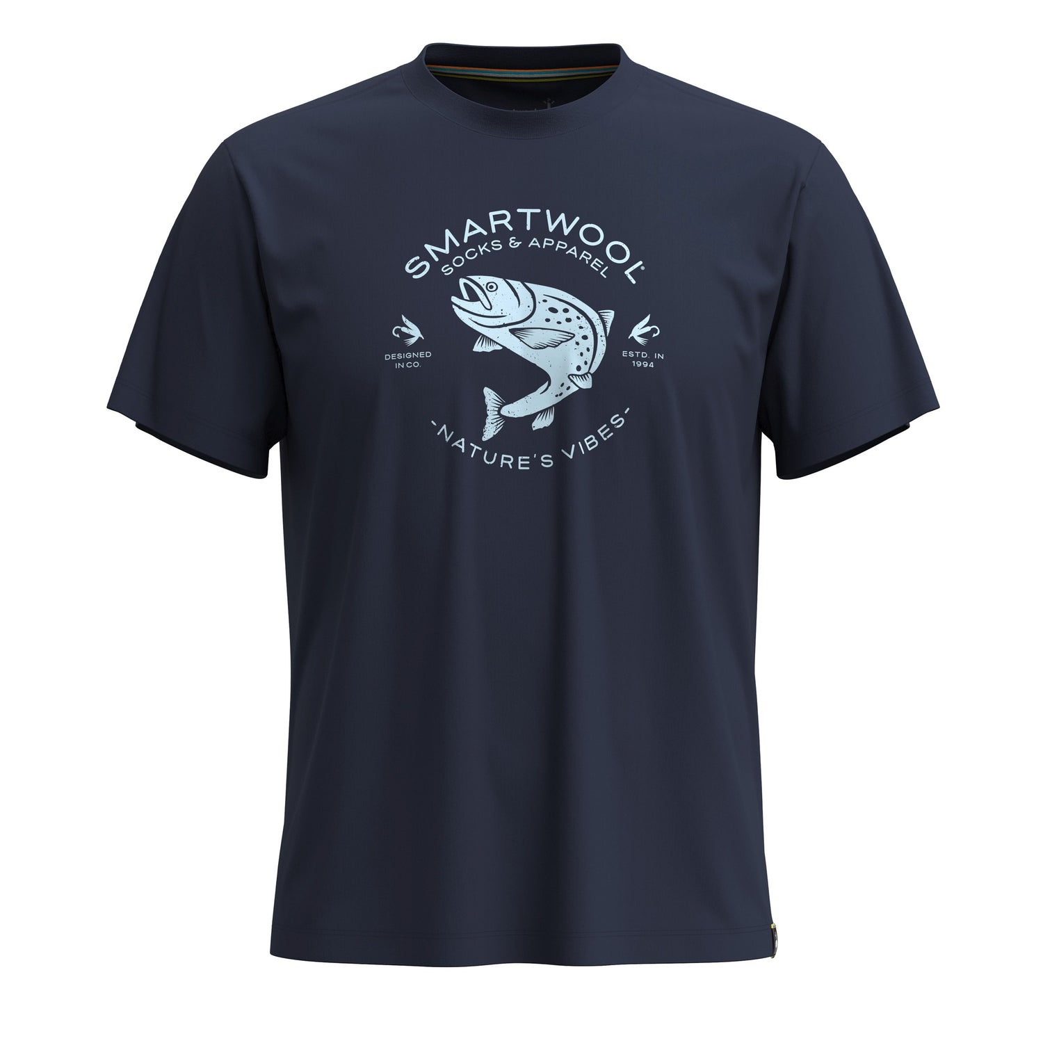 T-shirt Smartwool Trout Fishing Graphic Unisexe - Plein Air Entrepôt