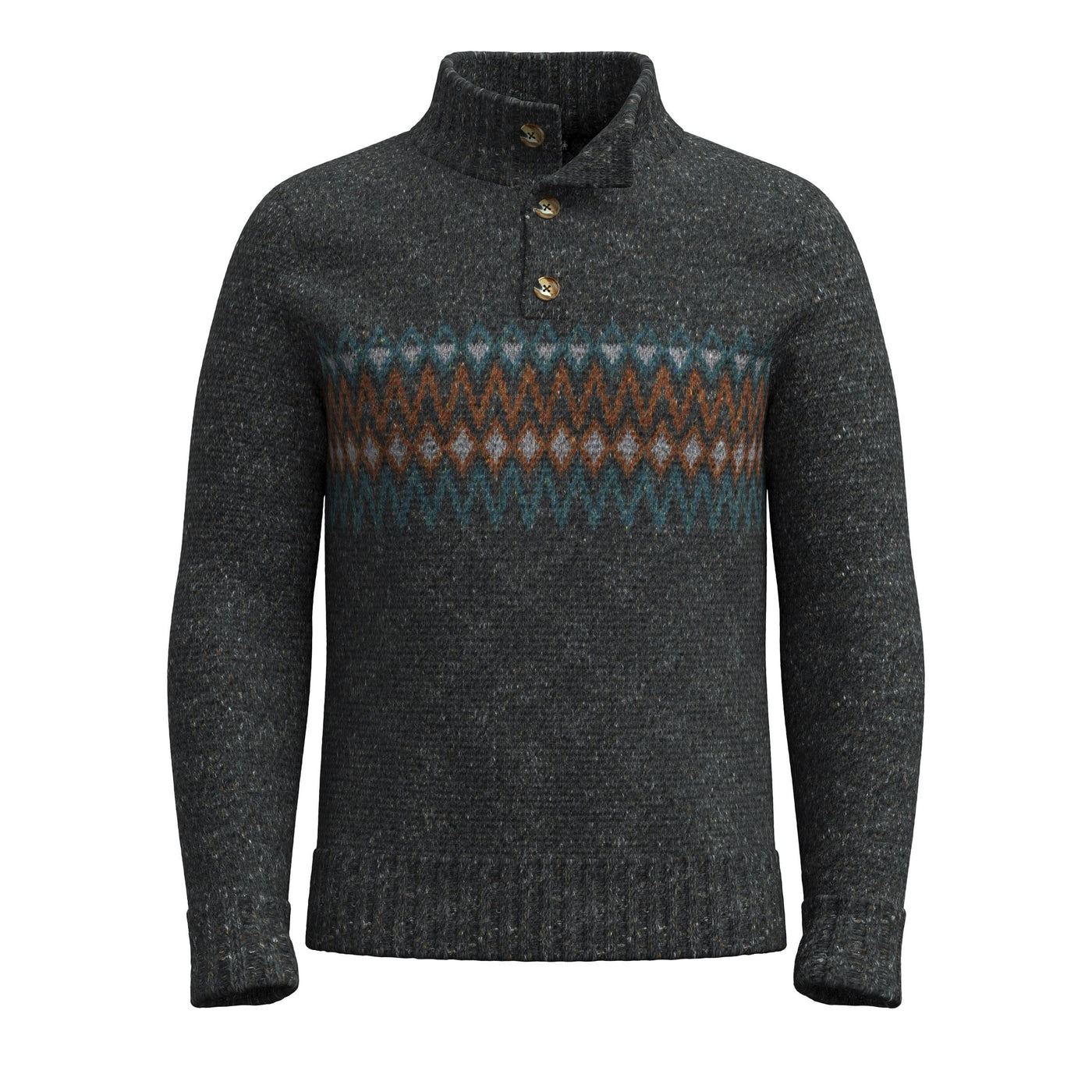 Chandail Smartwool Heavy Henley Crew Sweater Hommes