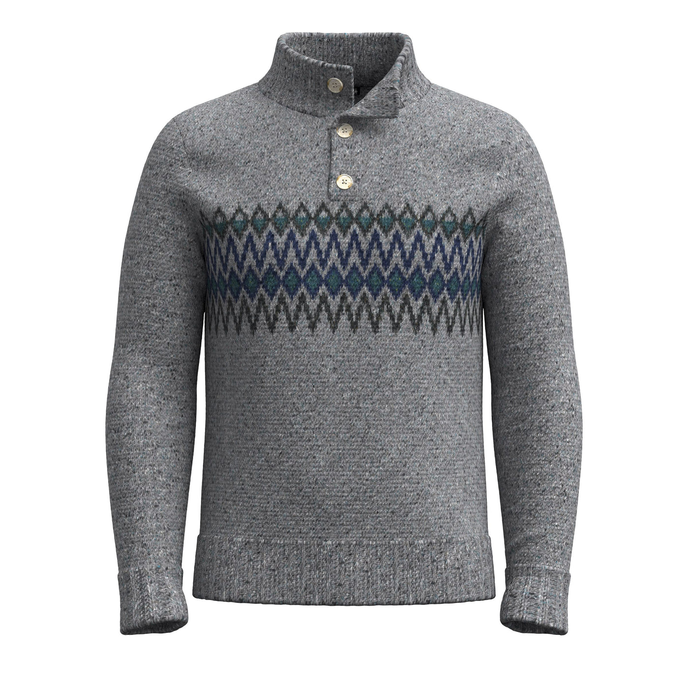 Chandail Smartwool Heavy Henley Crew Sweater Hommes