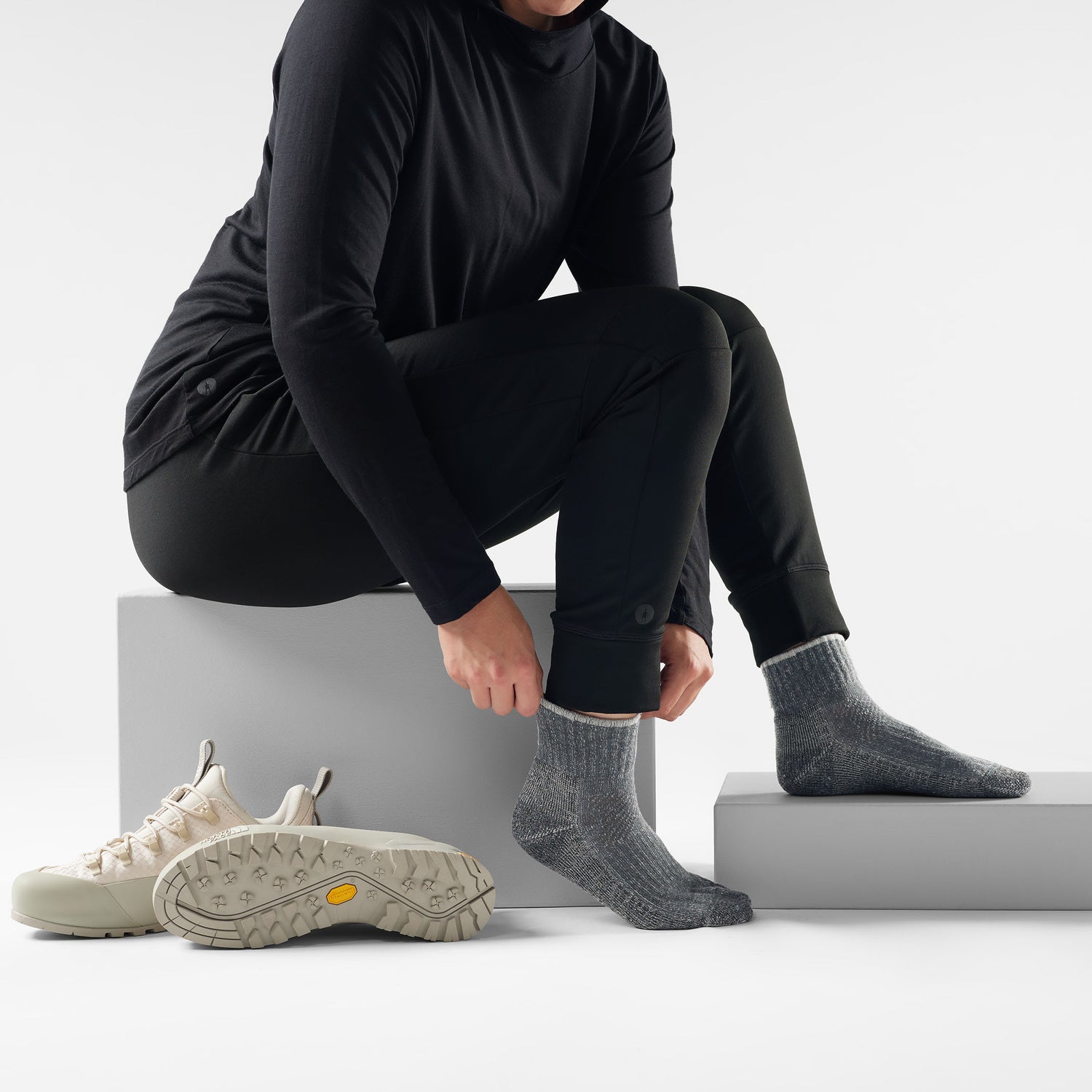 Bas de Randonnée Smartwool Classic Edition Coussin Mince Second Cut Cheville Unisexe - Plein Air Entrepôt