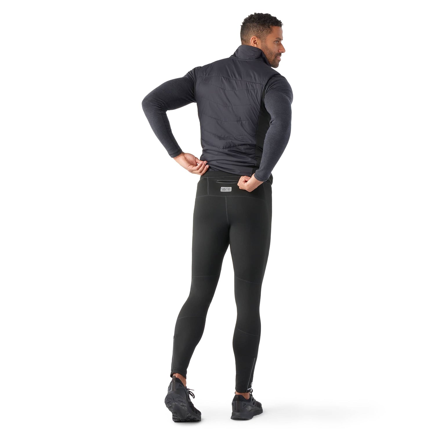 Collant de sport Smartwool Coupe-Vent en molleton Active Hommes - Plein Air Entrepôt