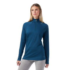 Couche de Base Smartwool Classic All-Season Zip 1/4 Femmes - Plein Air Entrepôt