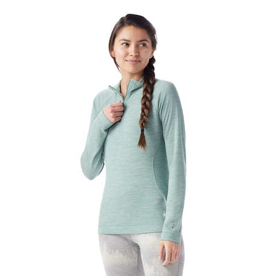 Couche de base Smartwool Classic Thermal Merino 1/4 Zip Top Femmes - Plein Air Entrepôt