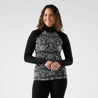 Couche de base Smartwool Classic Thermal Merino 1/4 Zip Top Femmes - Plein Air Entrepôt