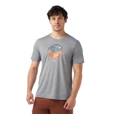 Smartwool T-shirt Fourteener Active Short Sleeve Graphic Tee Men