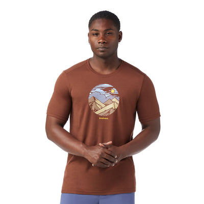 Smartwool T-shirt Fourteener Active Short Sleeve Graphic Tee Men