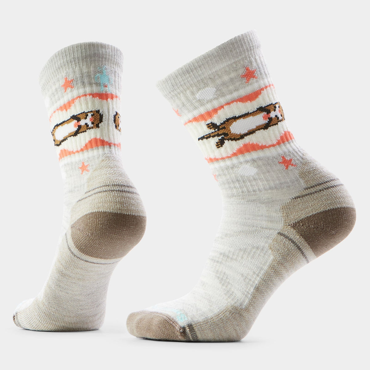 Bas Smartwool Randonnée Coussin Léger Otter Float Mi-mollet Femmes