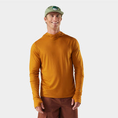 Chandail à capuchon Smartwool  Merino Sun Hoodie Hommes - Plein air Entrepôt