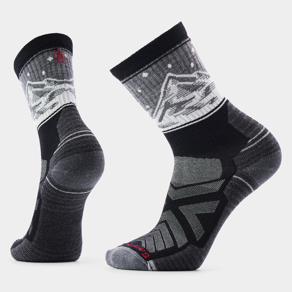 Bas Smartwool Randonnée Coussin Léger Valley View Mi-mollet Unisexe