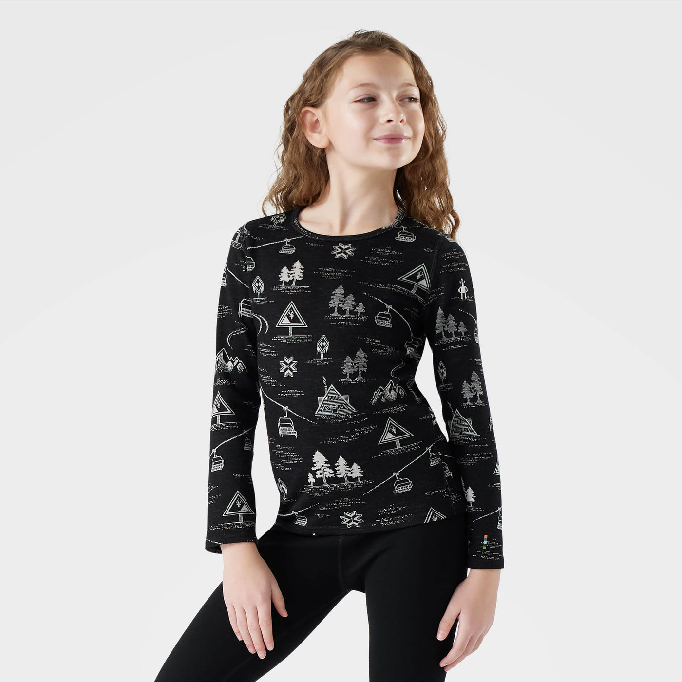 Couche de Base Smartwool Classic Thermal Crew Enfants - Plein air Entrepôt