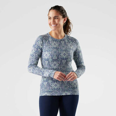 Couche de Base Smartwool Classic Thermal Merino Crew Boxed Femmes - Plein Air Entrepôt