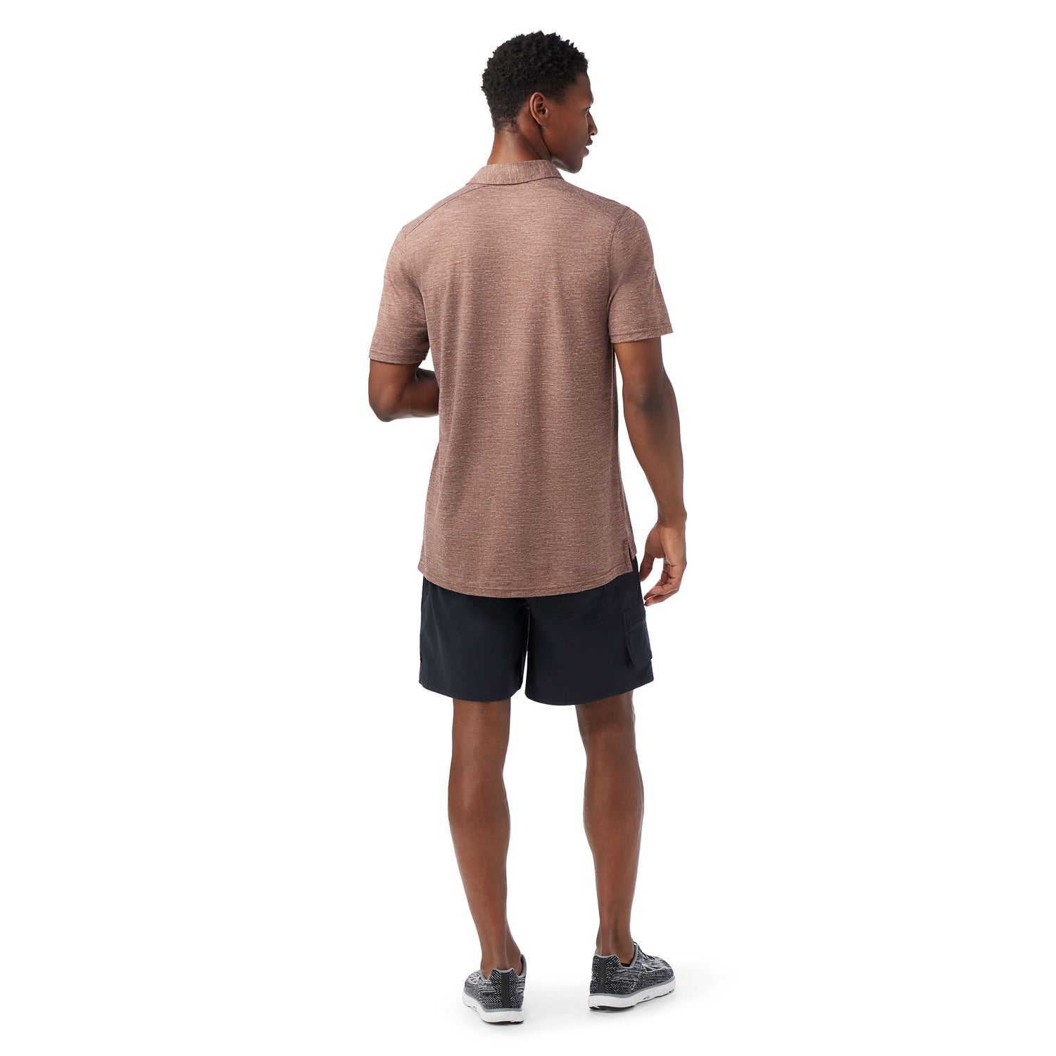 Polo Smartwool Hemp Blend Manches Courtes Hommes - Plein Air Entrepôt