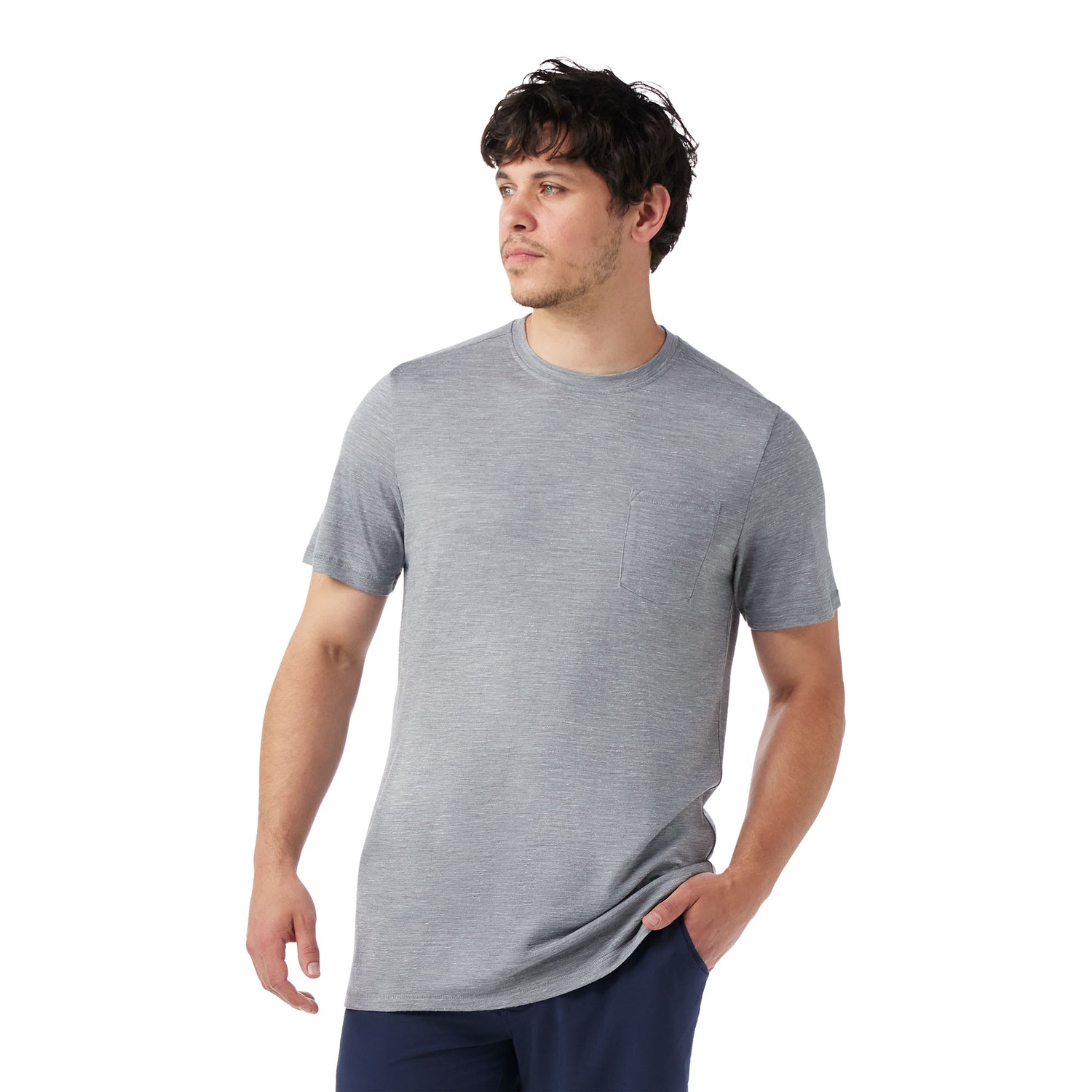 T-Shirt Smartwool Mérinos Hemp Blend Pocket Hommes - Plein Air Entrepôt