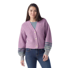 Cardigan Smartwool Cozy Lodge Cropped Sweater Femmes - Plein Air Entrepôt