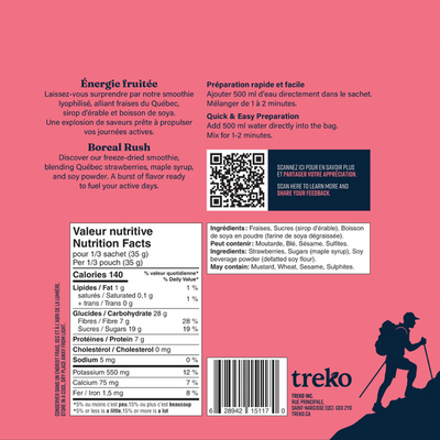 Treko L’Audacieux Smoothie - Plein air Entrepôt