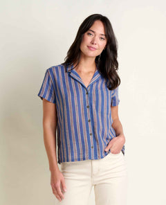 Chemise Toad & Co Camp Cove manches courtes Femmes - Plein Air Entrepôt