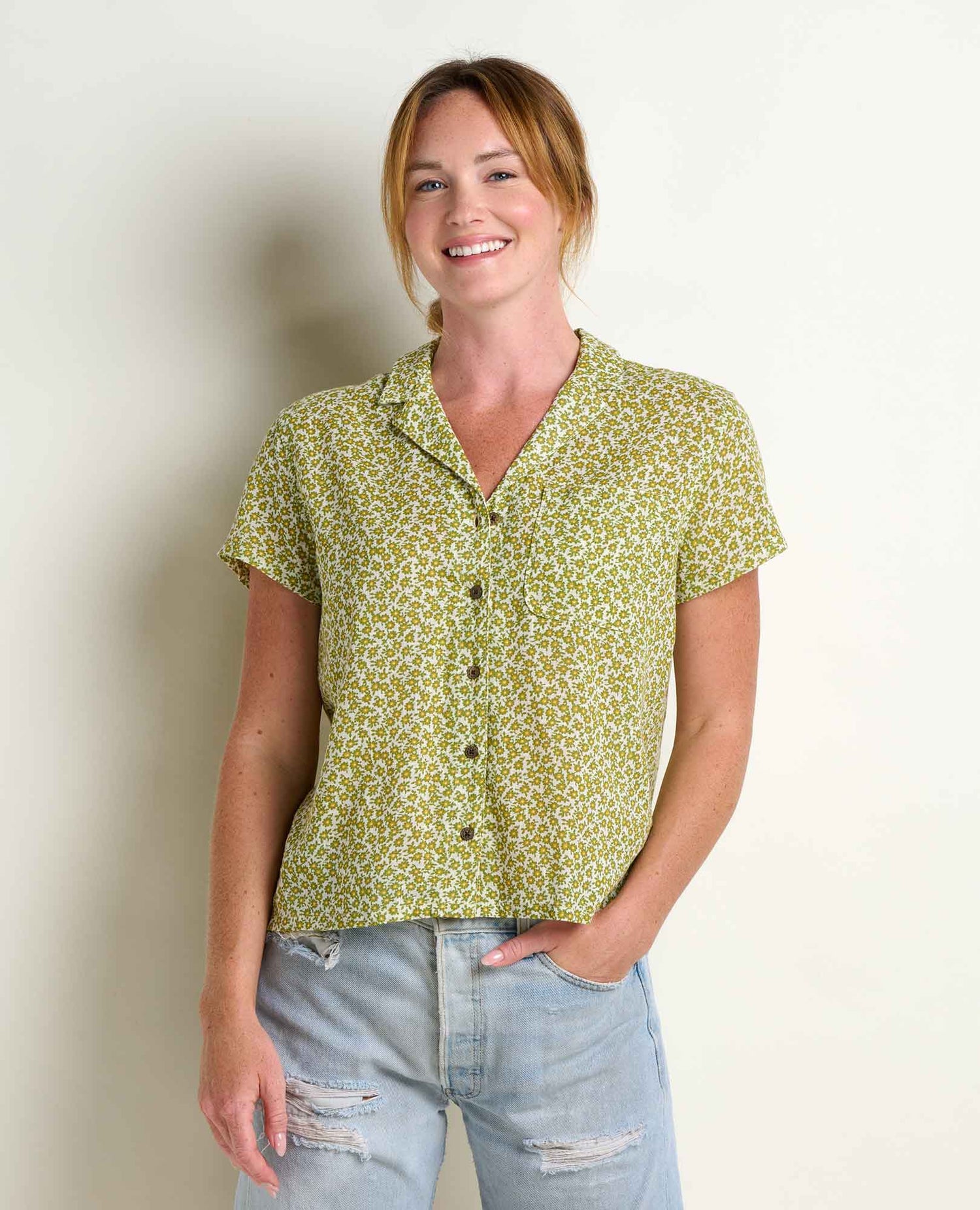 Chemise Toad & Co Camp Cove manches courtes Femmes - Plein Air Entrepôt