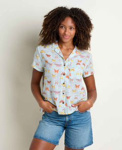 Chemise Toad & Co Camp Cove manches courtes Femmes - Plein Air Entrepôt