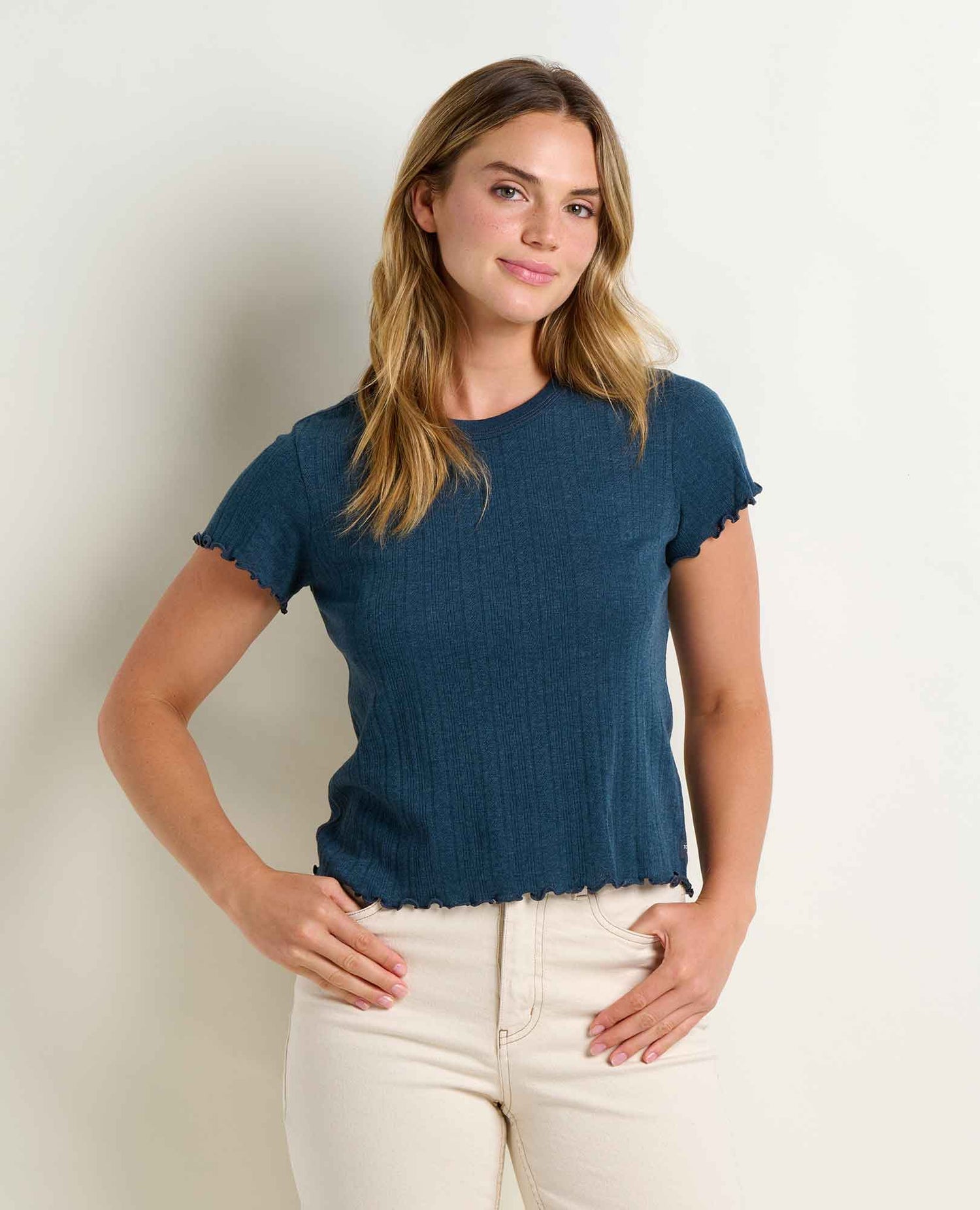 T-shirt Toad & Co Foothill Pointelle Femmes - Plein Air Entrepôt