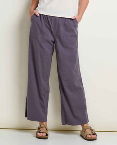 Pantalons Toad & Co Taj Chanvre jambes larges Femmes - Plein Air Entrepôt