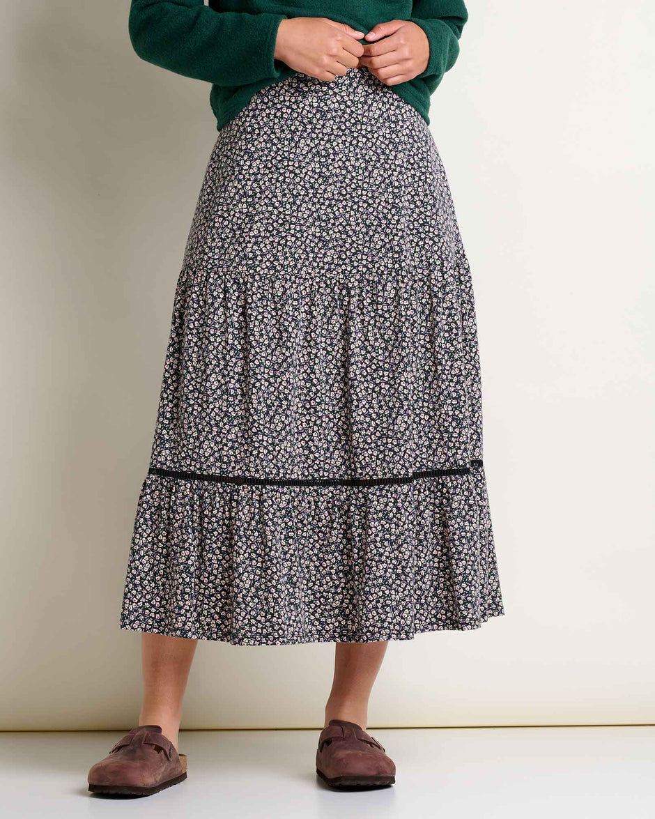 Jupe Toad & Co Mairgold Tiered Midi Femmes
