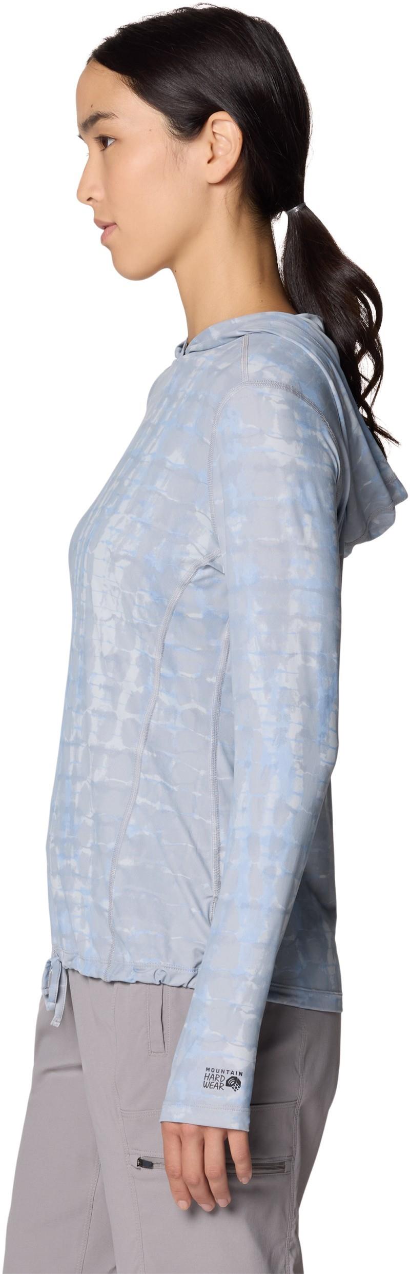 Chandail Solaire à capuchon Mountain Hardwear Crater Lake Manches Longues Femmes - Plein air Entrepôt