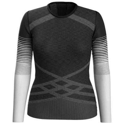 Couche de base Smartwool Intraknit Thermal Mérinos Pattern Crew Femmes