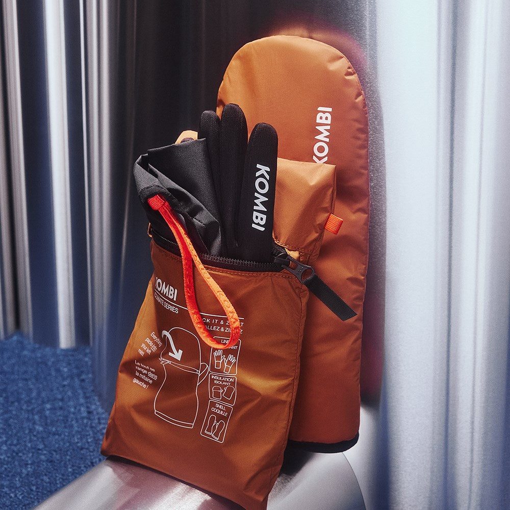 Système de gants Kombi 3-en-1 Climate Series Unisexe - Plein air Entrepôt