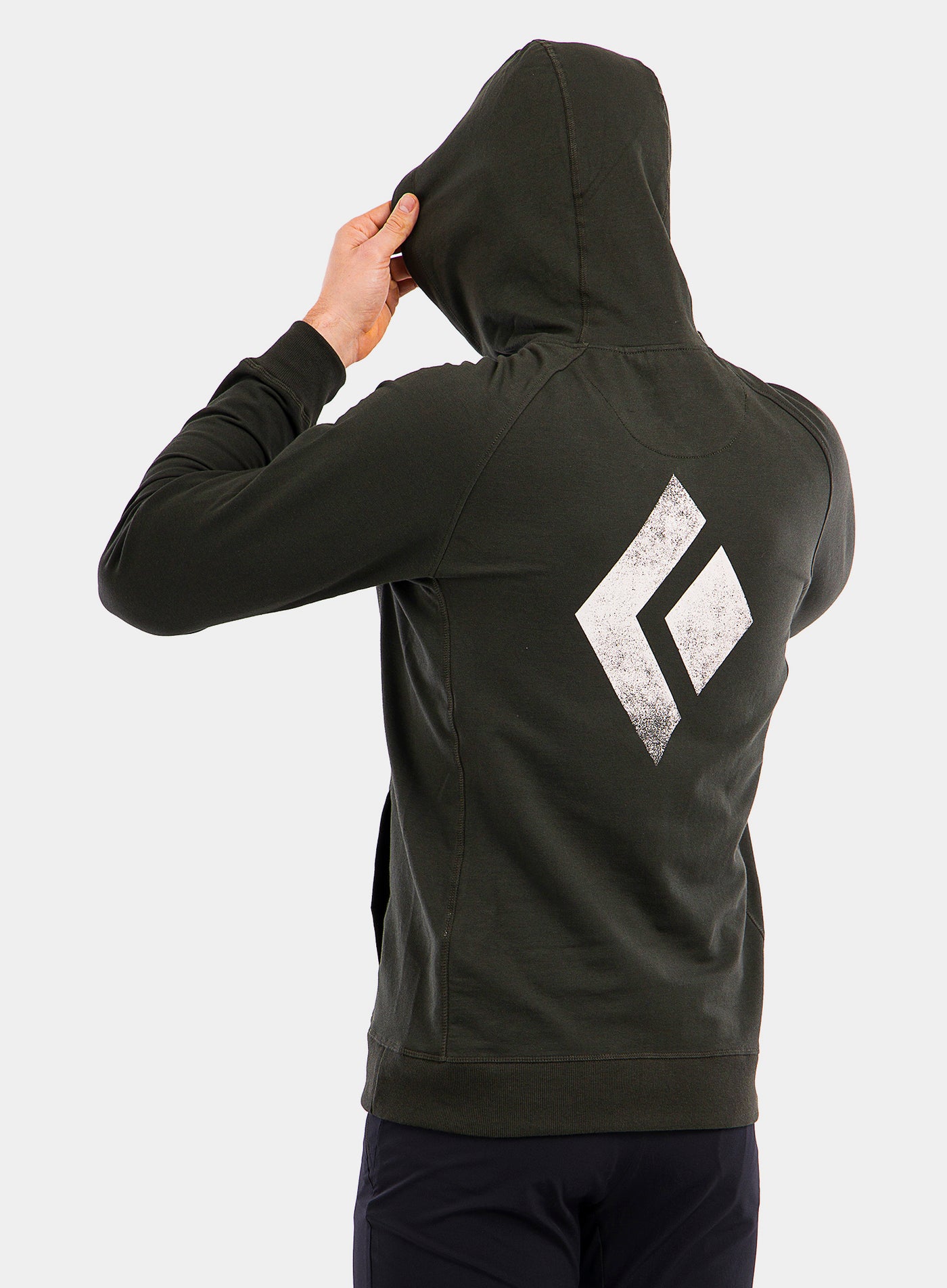 Black Diamond Chalked Up Zip Hoody Hommes - Plein Air Entrepôt