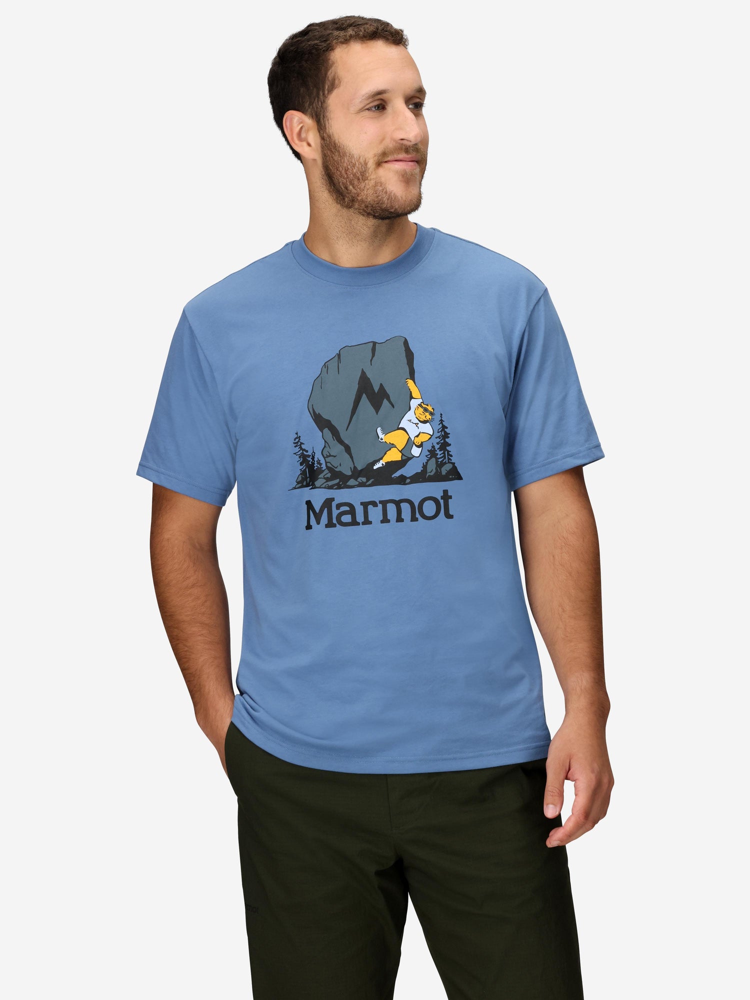 T-shirt Marmot Bouldering Marty Hommes - Plein air Entrepôt