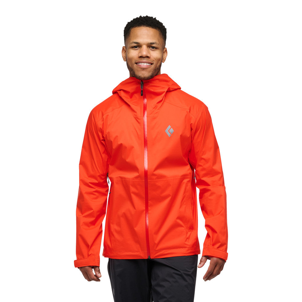 Manteau Imper-respirant Black Diamond Stormline Stretch Rain Shell Hommes - Plein Air Entrepôt