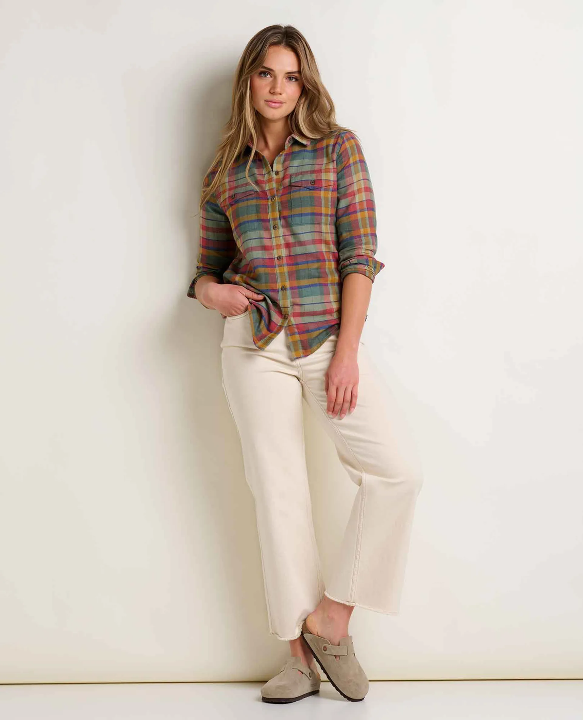 Chemise manches longues Toad & Co Re-Form Flannel Femmes