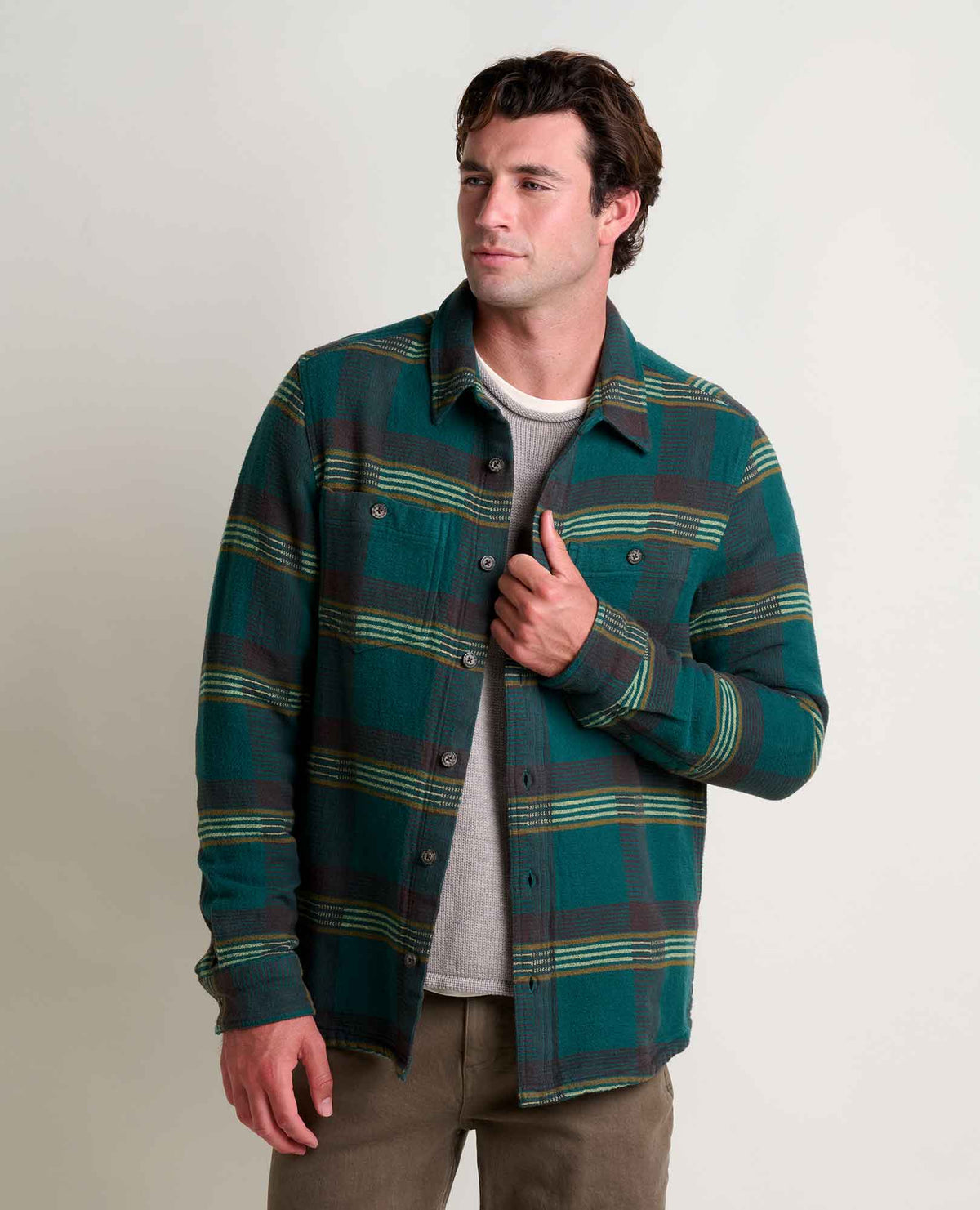 Chemise manches longues Toad & Co Rockland Hommes