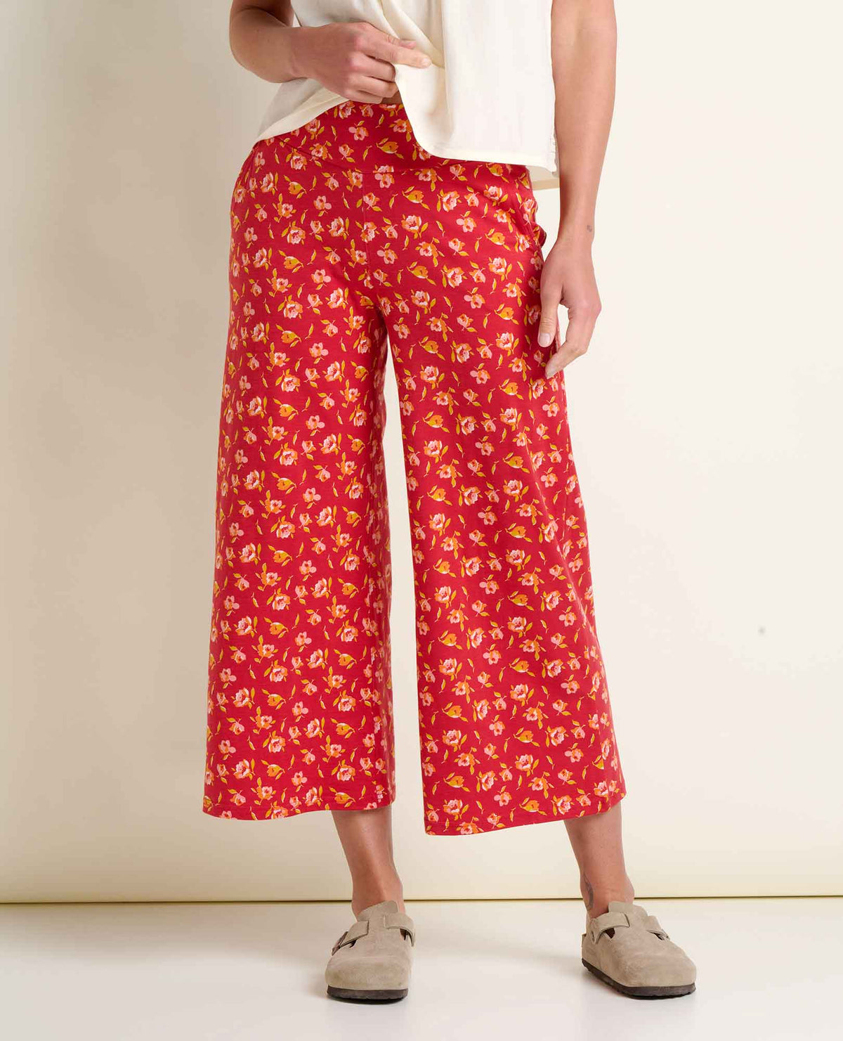 Toad & Co Wide Leg Crop Pant Chaka Women
