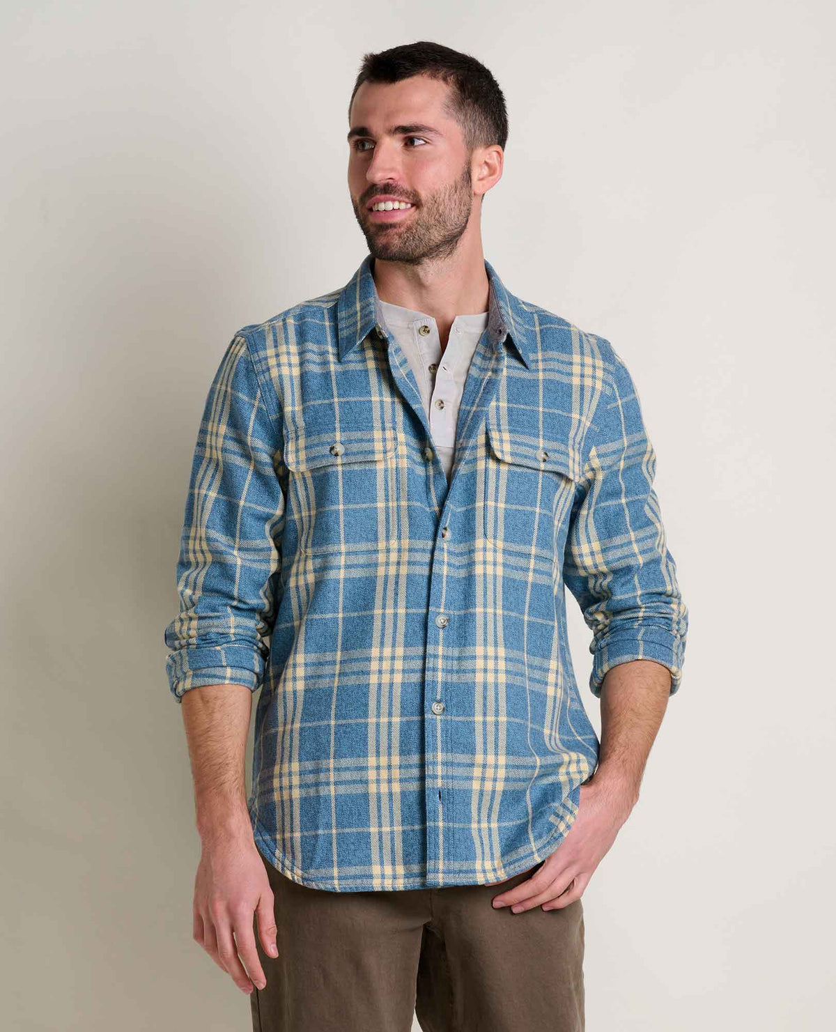 Chemise manches longues Toad & Co Ranchero Hommes