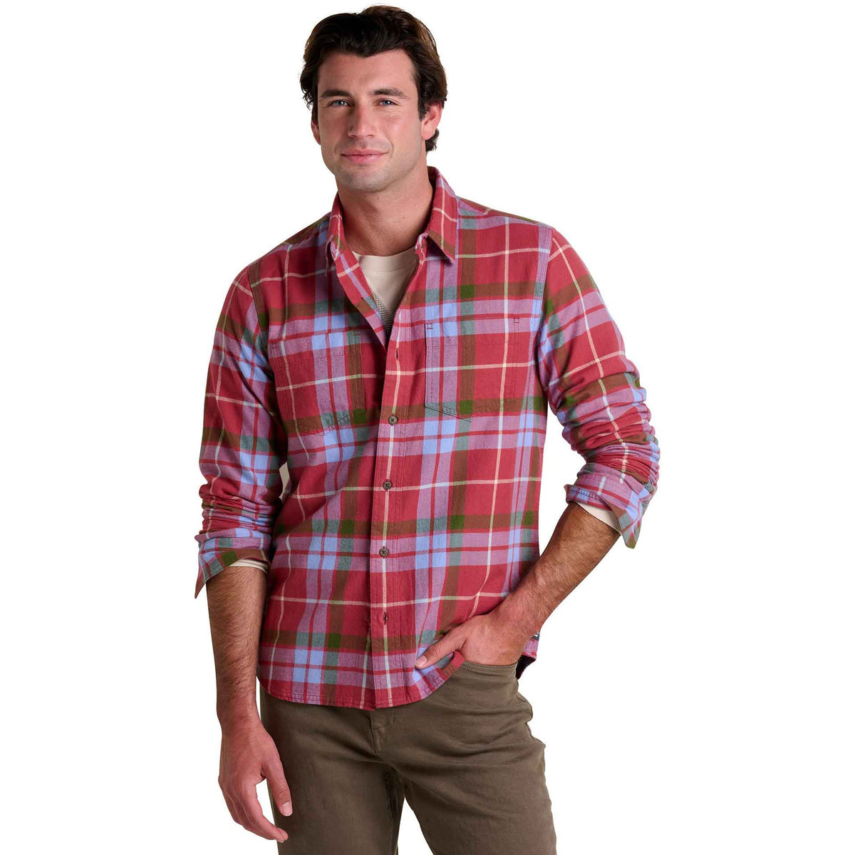 Chemise manches longues Toad & Co Pinevale Hommes
